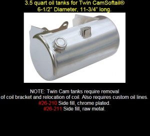 reservoirs huile customC